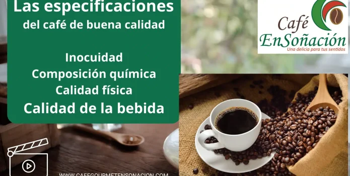 imagen de especificaciones de calidad de café Ensoñación