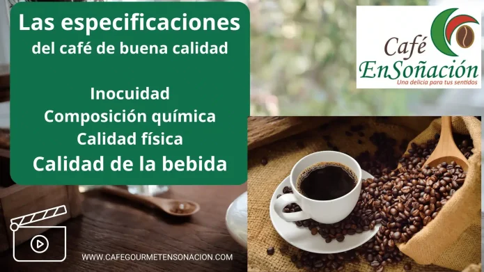 imagen de especificaciones de calidad de café Ensoñación