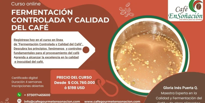 imagen curso fermentación controlada cafeé