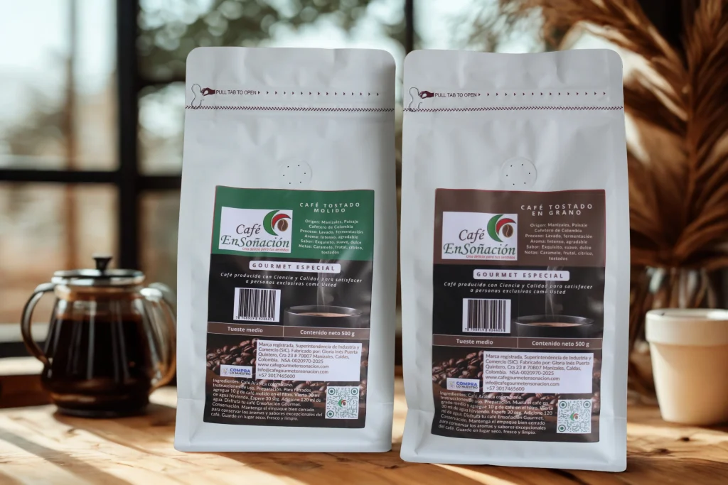 imagen de café ensoñacion tostado gourmet con jarras